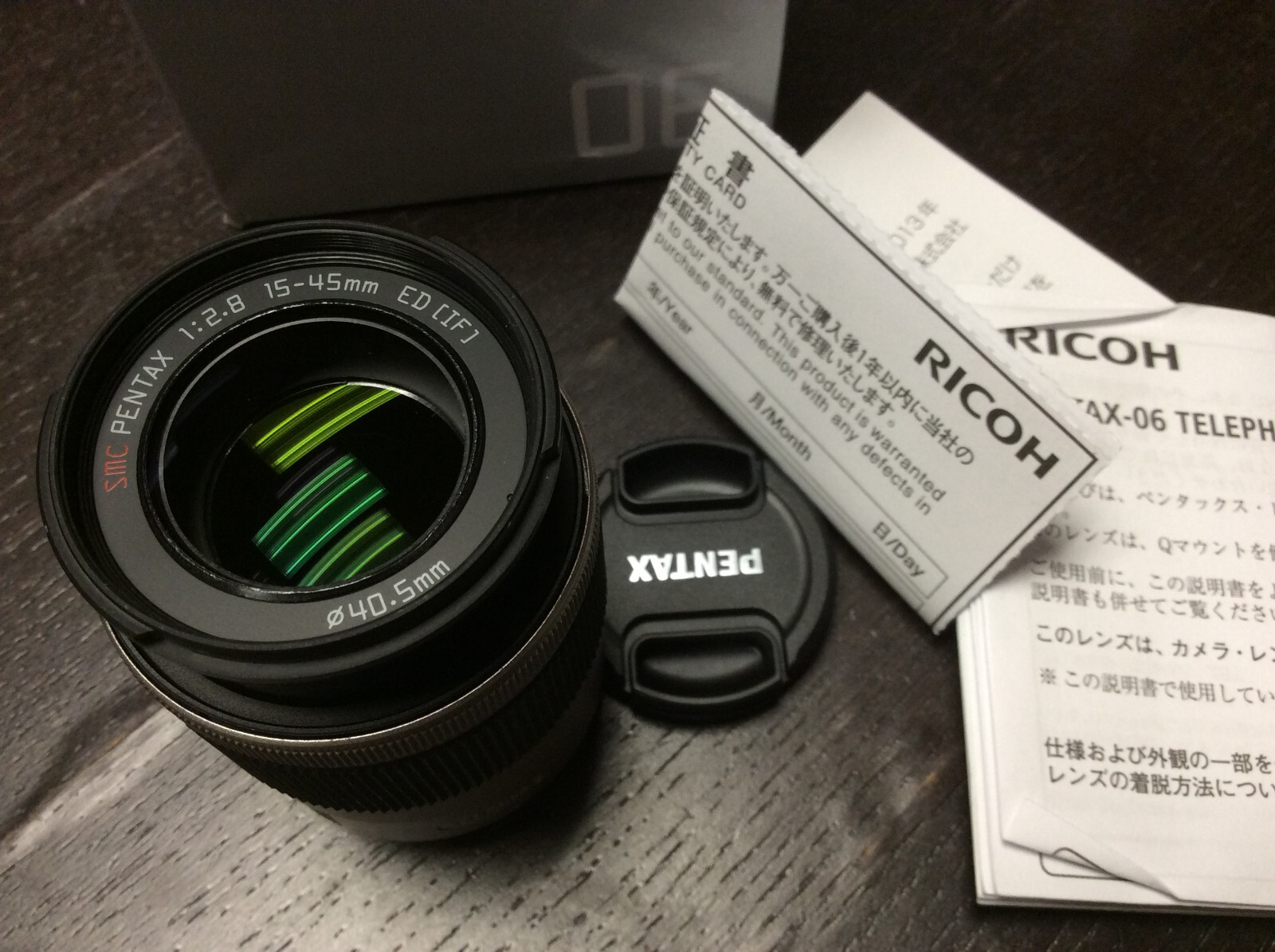 New! PENTAX 06 15-45mm f/2.8 AF MF Lens 06 Telephoto zoom