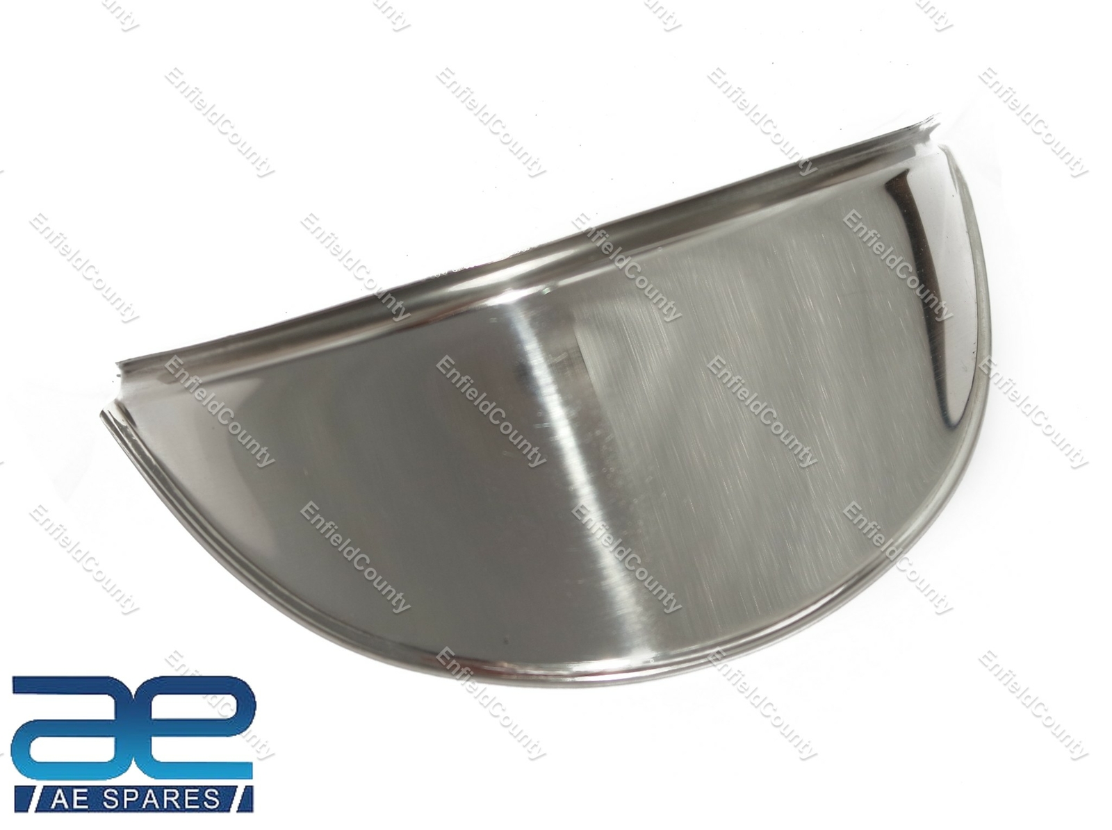 Vespa Headlight Headlamp Shade Chrome Plated 6" Inch Diameter Lights  