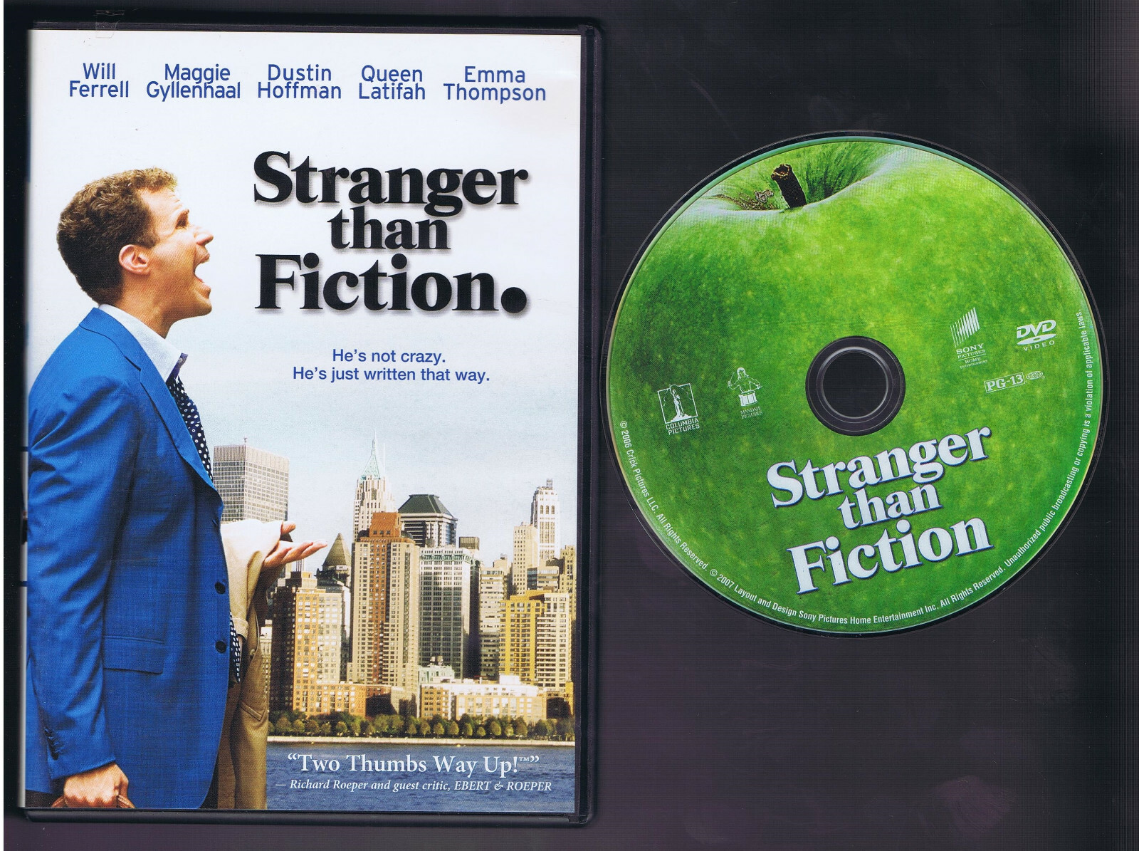 Stranger Than Fiction (DVD) Will Ferrell Maggie Gyllenhaal