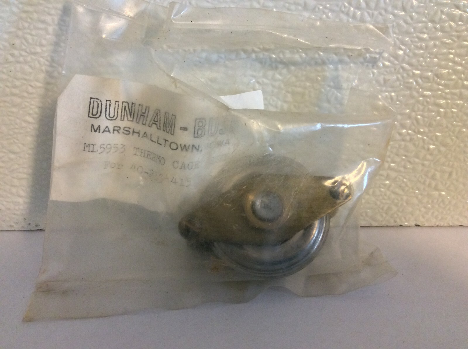 Dunham Bush ML 5953 Thermo-cage Assembly