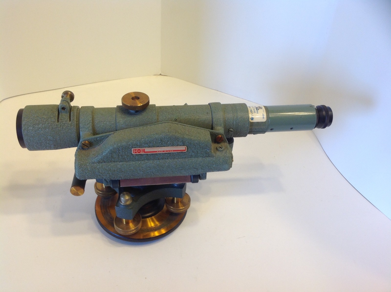 Brunson K&E Optical Alignment Paragon Tilting Level Keuffel & Esser 70-3010