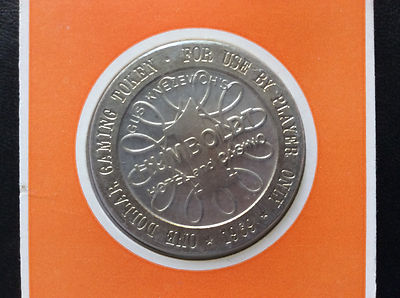 1969 Franklin Mint Humboldt Hotel One Dollar Proof Gaming