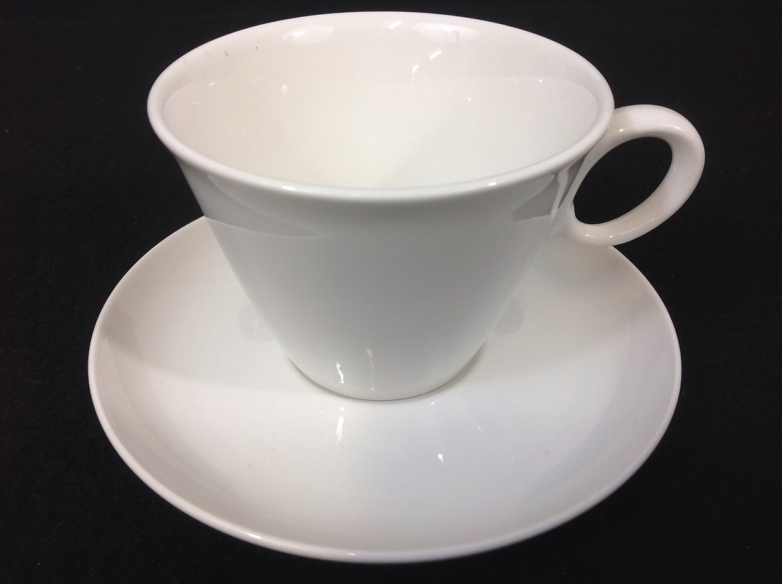 Franciscan Cloud Nine FOUR Cups and Saucers -- Mid-Century Modern