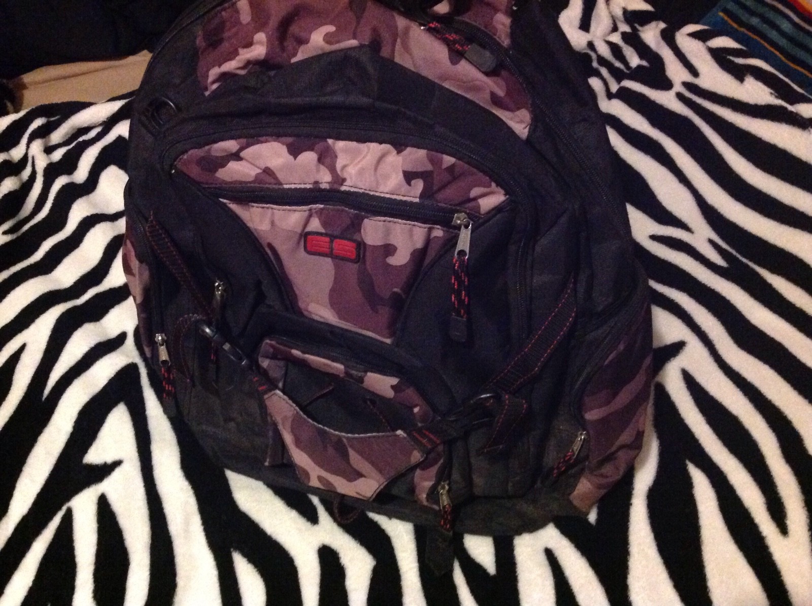 Vintage HTF ES Skateboarding Carrying Strap Backpack. Etnies Element DVS