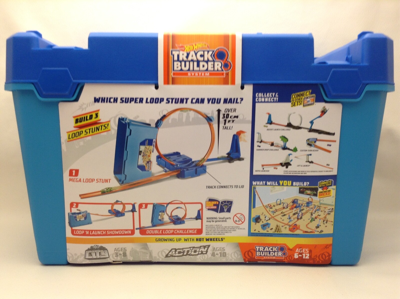 Hot Wheels Track Builder System Multi Loop box mega stunt Box Playset new in box