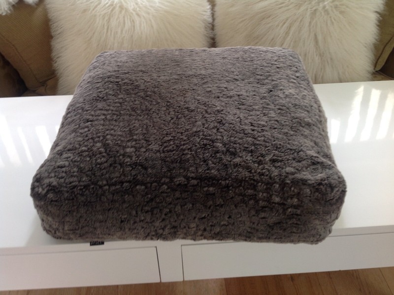 Floor Cushions Designer Fake Fur Great Extra Seating