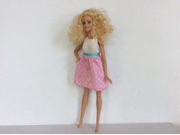barbie fashionista curly blonde hair