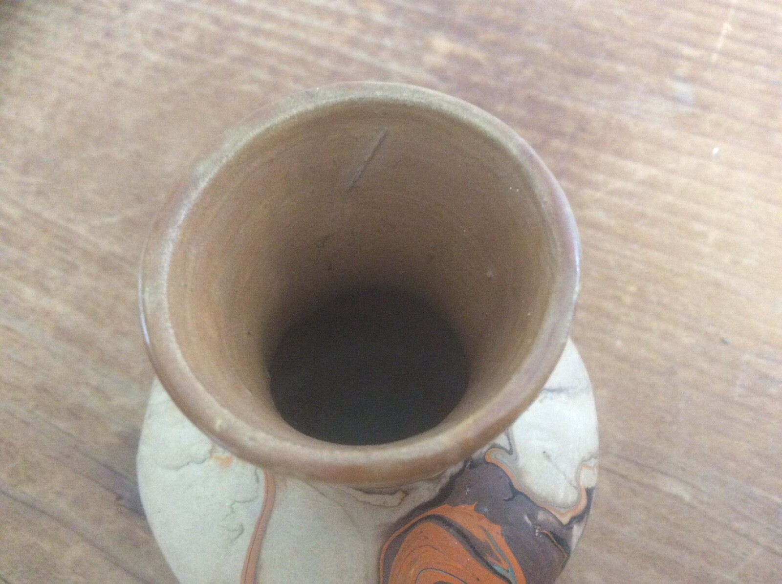 Vintage NEMADJI SWIRL Art Pottery 3