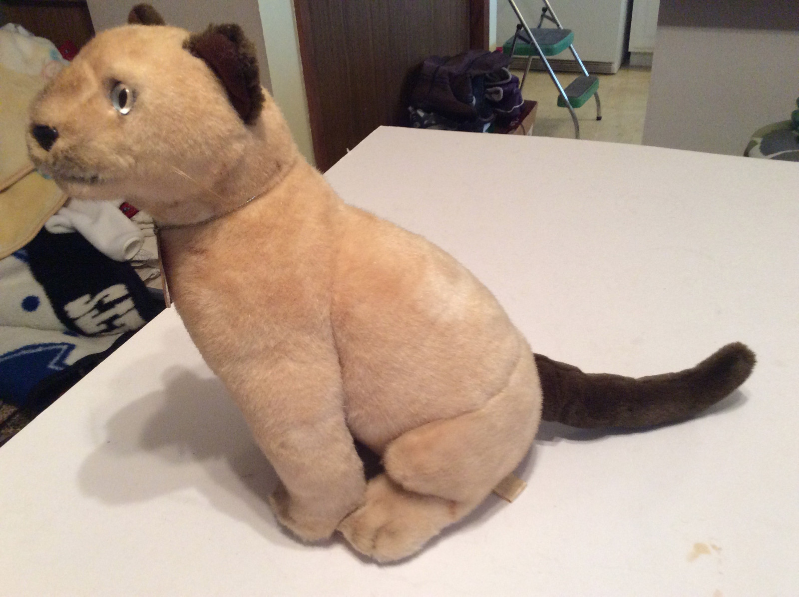 Siamese Cat Plush Soft Classics Stuffed Animal Blue Eyes 12