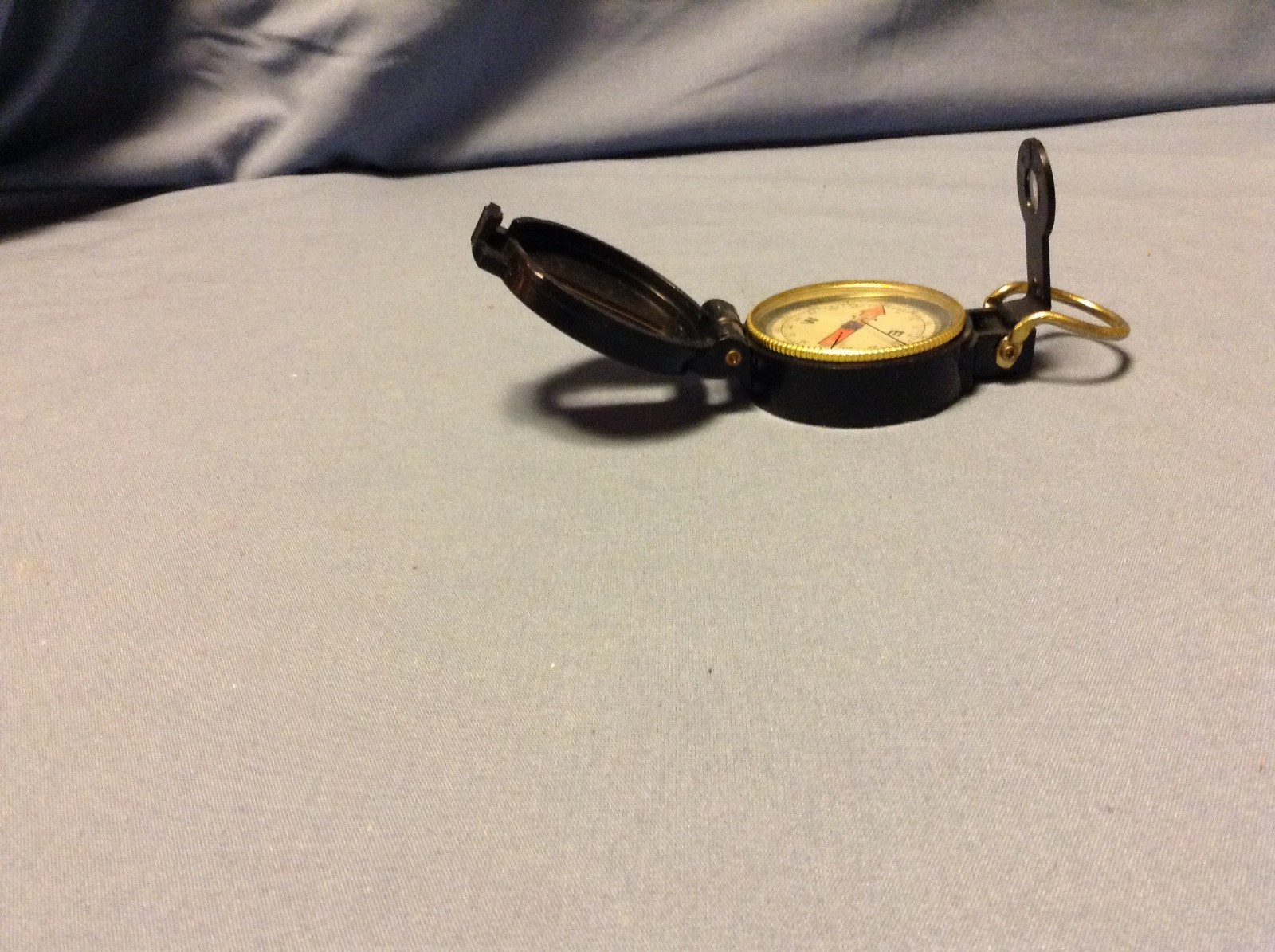 Vintage TOA Japan Japanese Field Survey Engineer Directional Compass Black