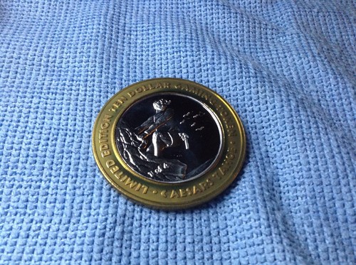 Ceasars Palace Reno .999 Silver Gaming Token