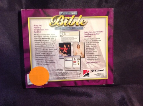 New Multimedia Bible and Christian References PC DVD-ROM