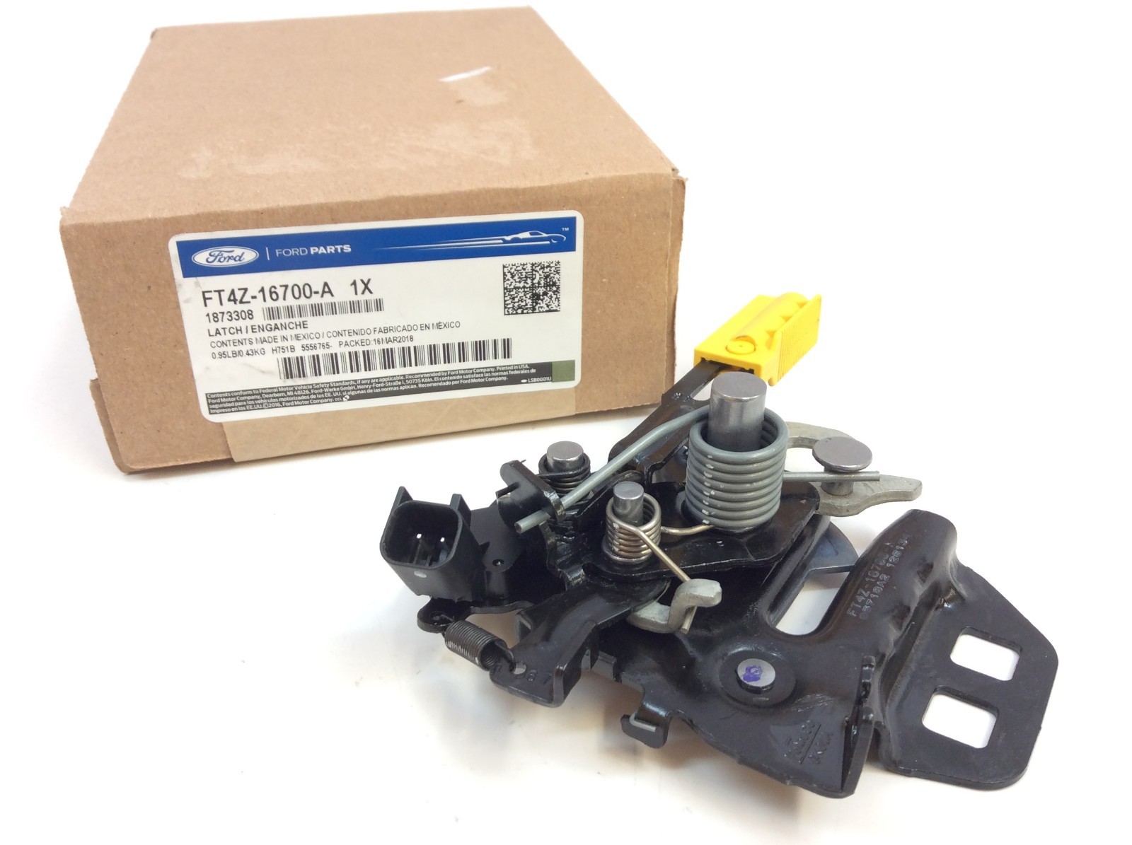 2015 - 2018 Ford Edge Hood Latch safety Release new OEM FT4Z