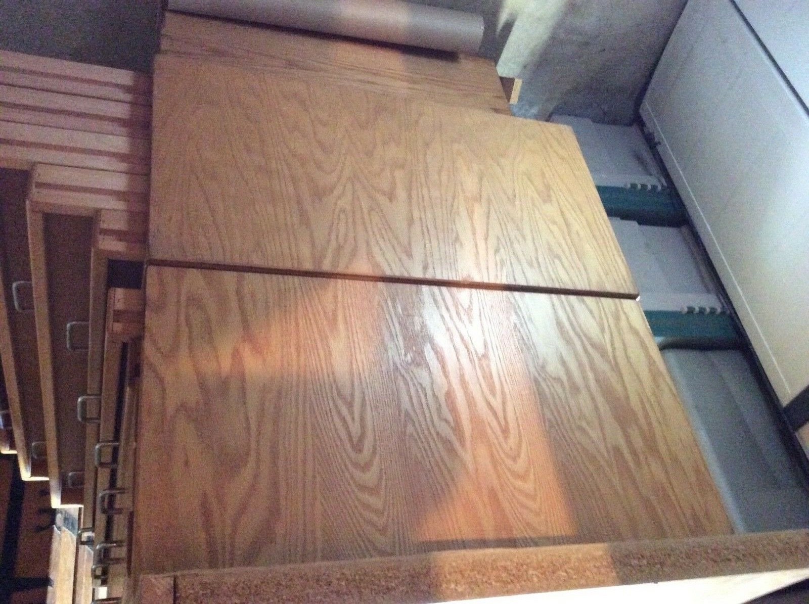 Vintage / Antique Oak 10 Draw. Wood Map Flat File-Blueprint-Artwork-Cabinet