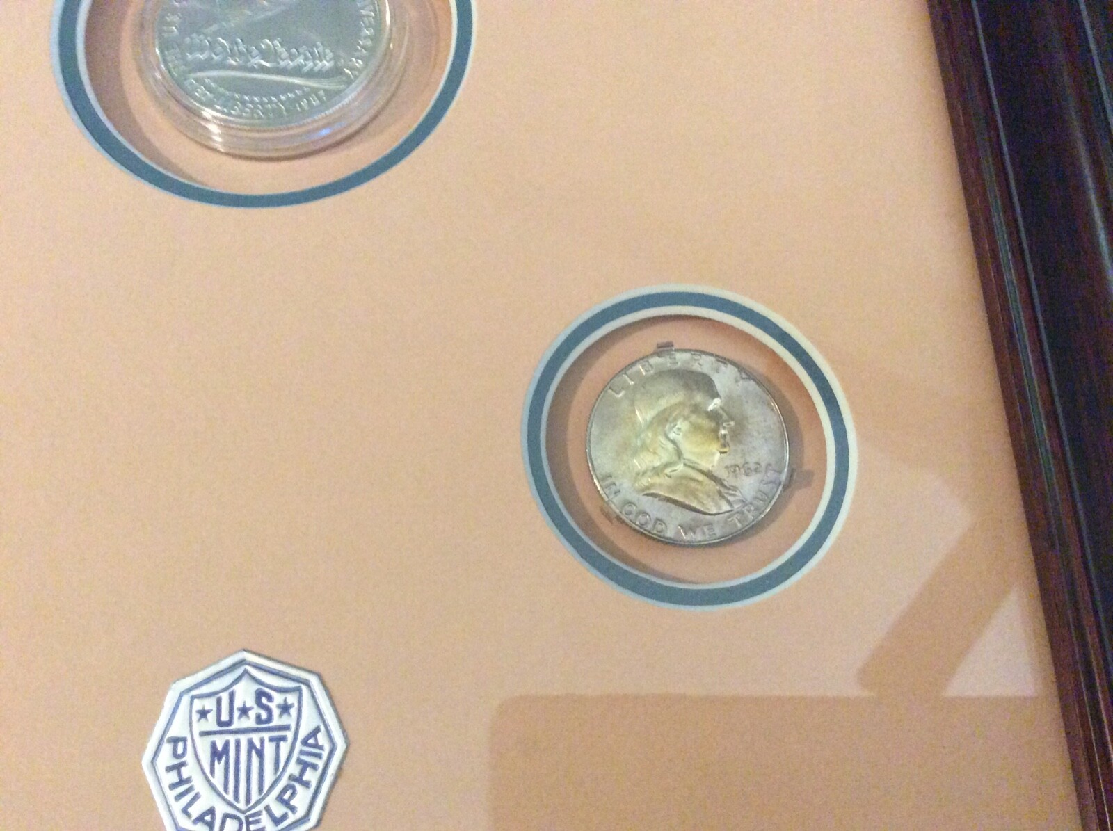 1962 PHILADELPHIA PROOF COIN SET WITH U.S. CONSTITUTION 200TH ANNIVERSARY COIN F