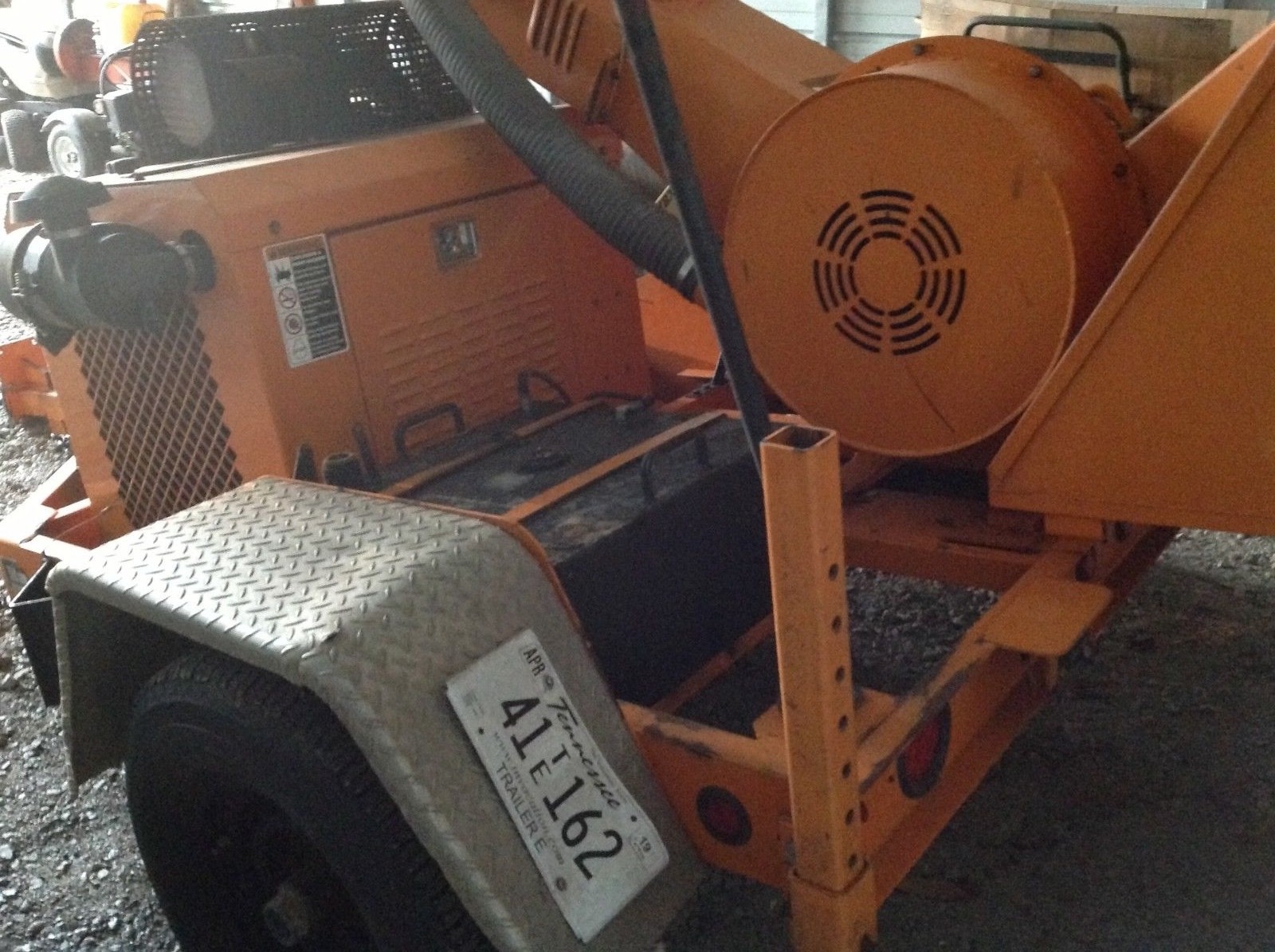 wood chipper, Altec WC126A, 2010, great condition, no rust, fully serviced