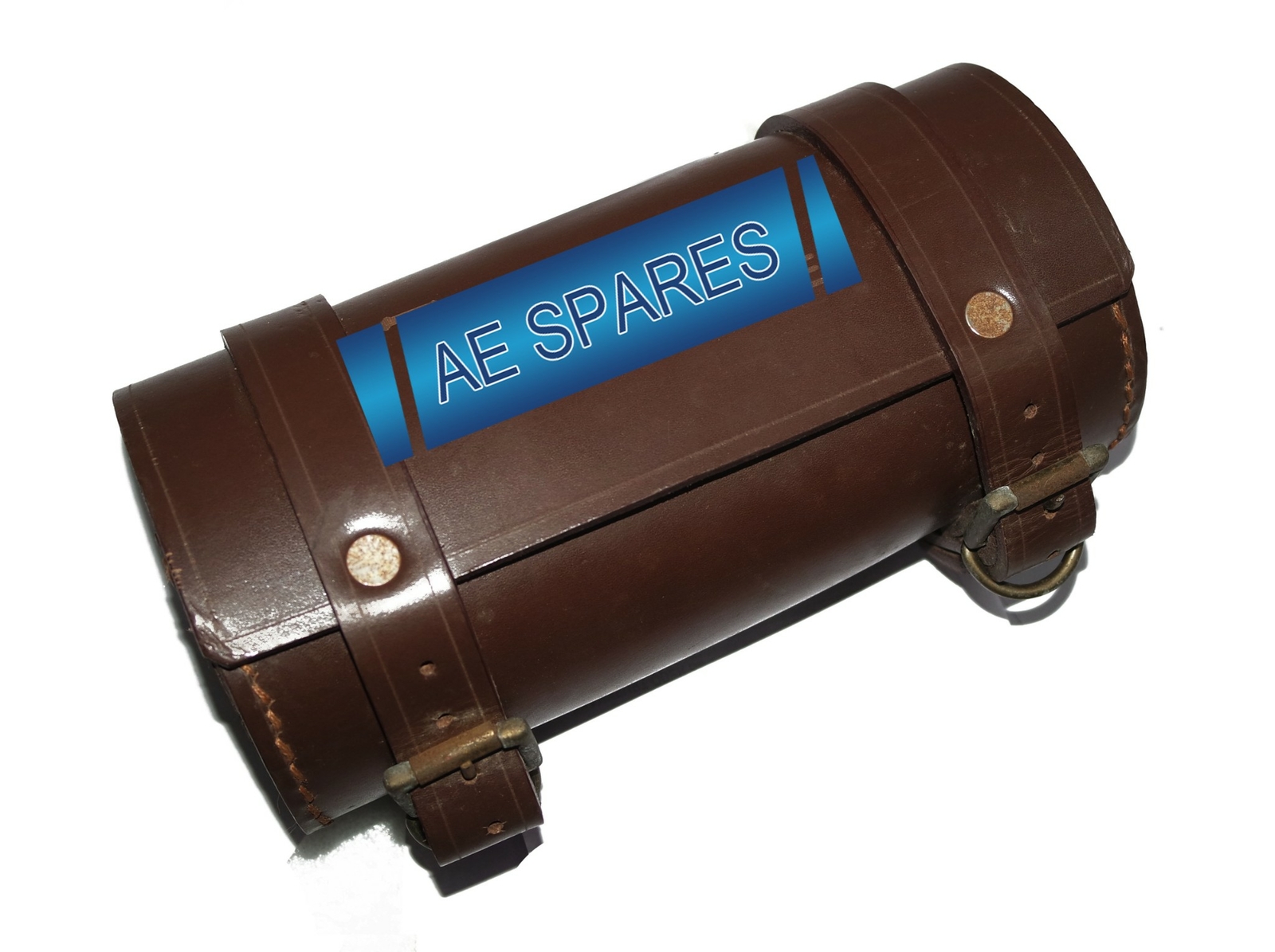For Triumph Bonneville Universal Fit Tool Roll Bag Brown Color Leatherette  