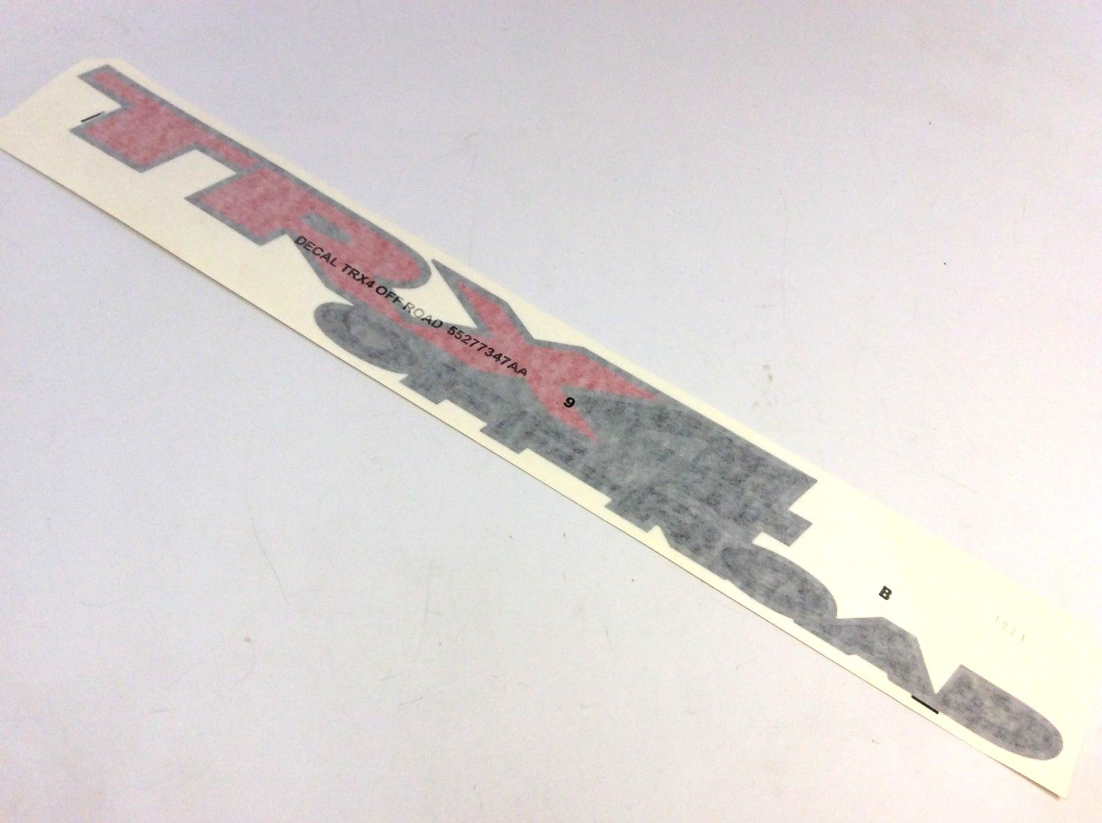 Dodge RAM Dodge Dakota TRX4 Off Road Decal Sticker Genuine