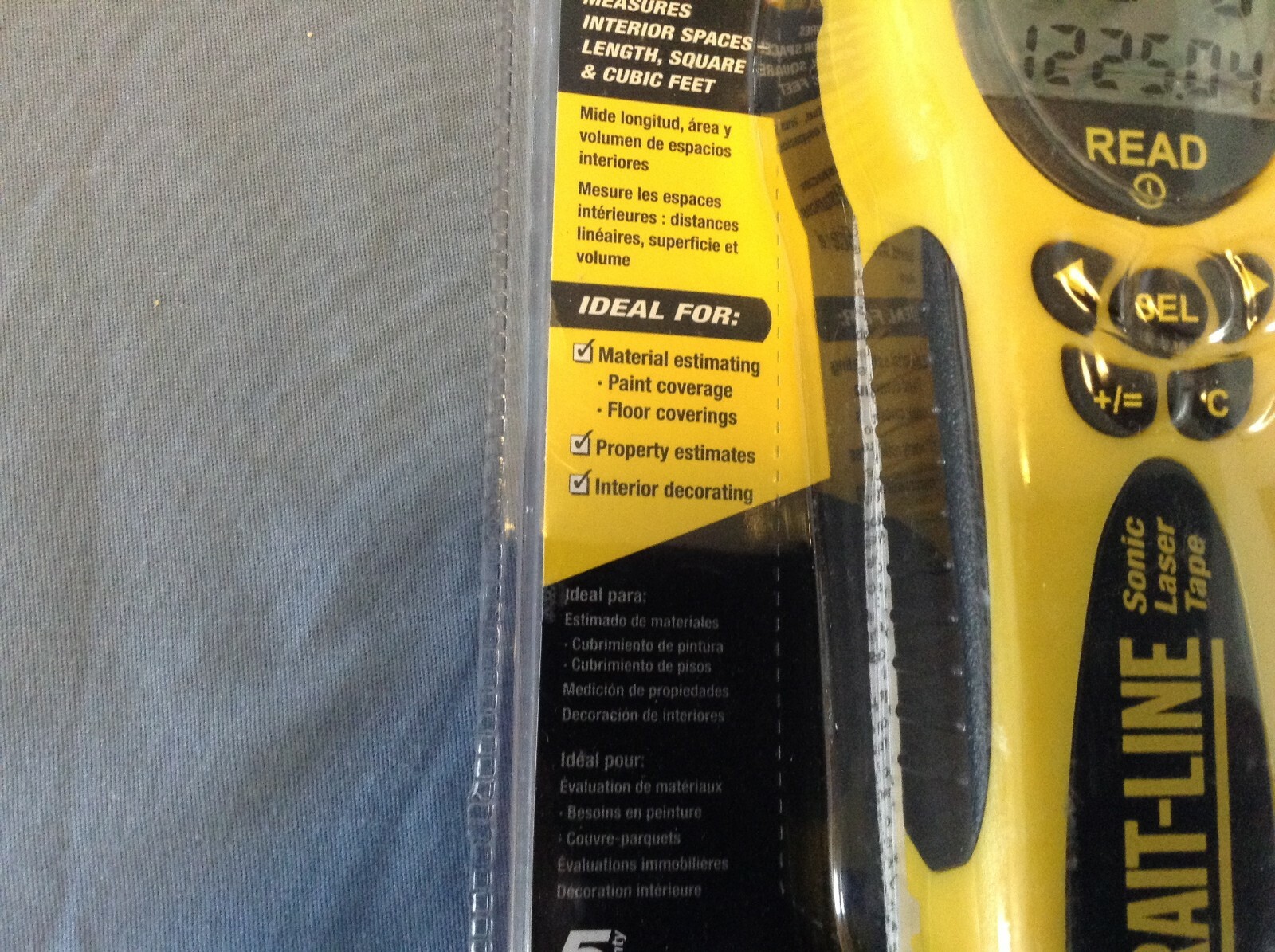 NEW SEALED STRAIT-LINE SONIC LASER TAPE 50 FEET RANGE 6041401