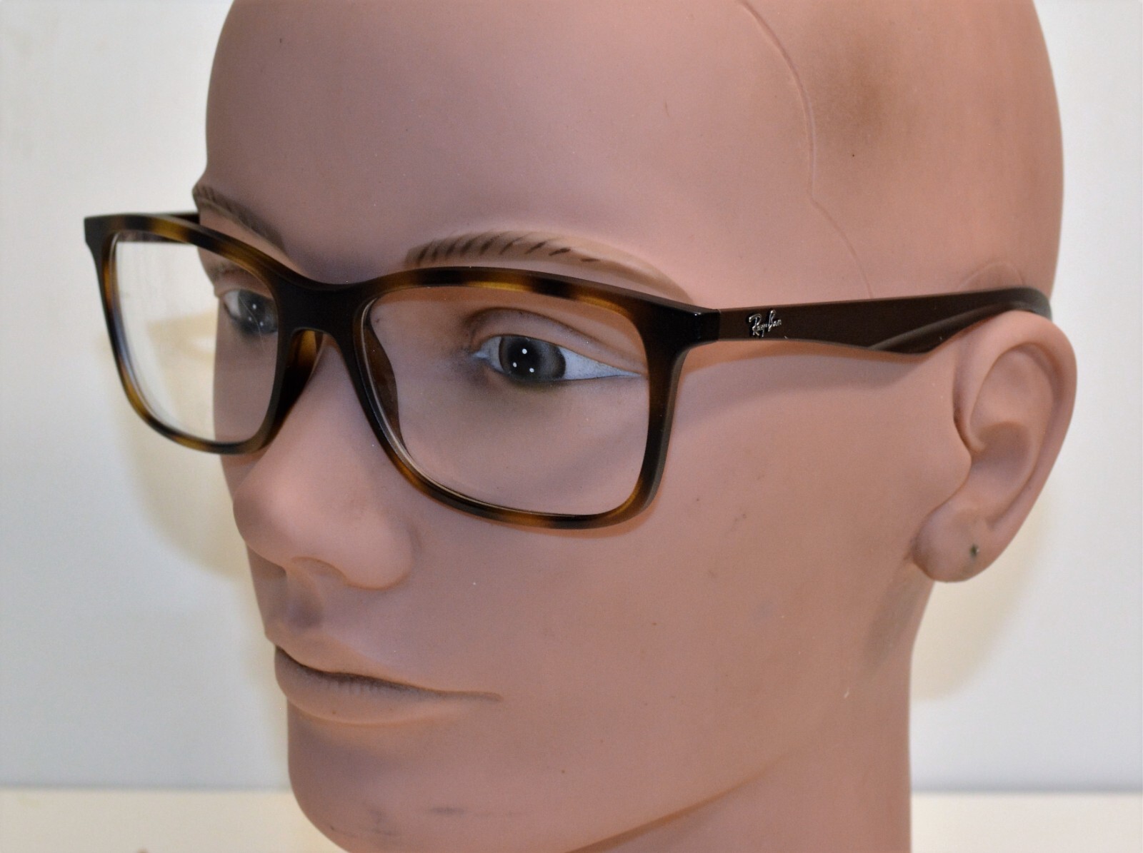 $158 Ray-Ban RB 7047 5573 brown Matte Havana 56/17/145 Eyeglasses frame  only | eBay