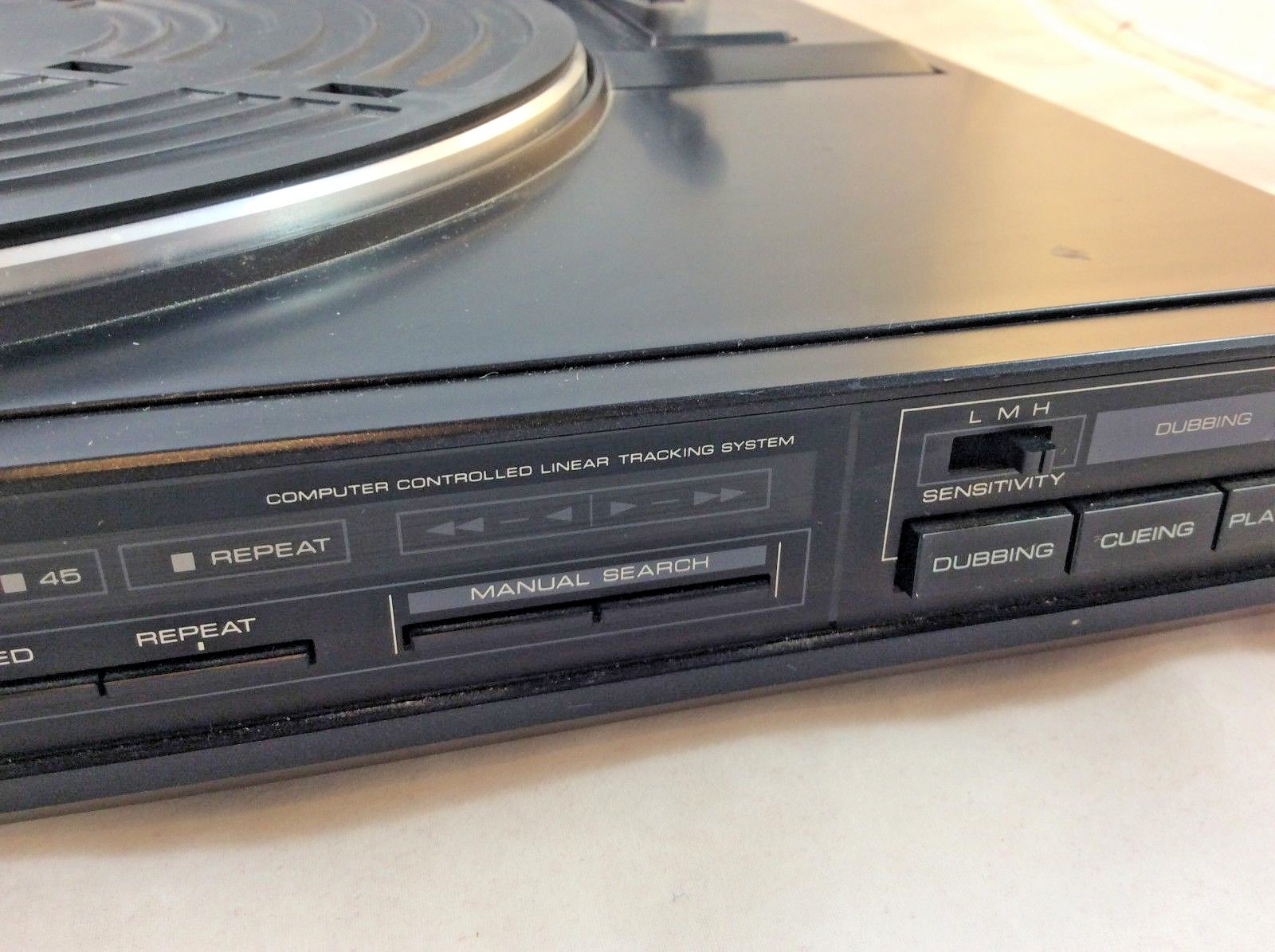 Vintage Kenwood Full Automatic Direct Drive Turntable KD-74F