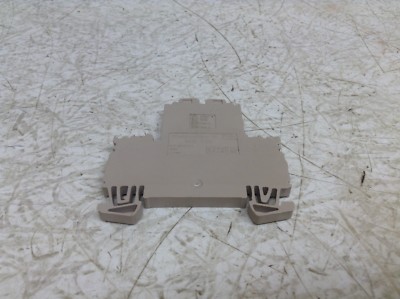 Weidmuller WDK 2.5N Tan Wire Terminal Block WDK25N WDK2.5N Lot of 4