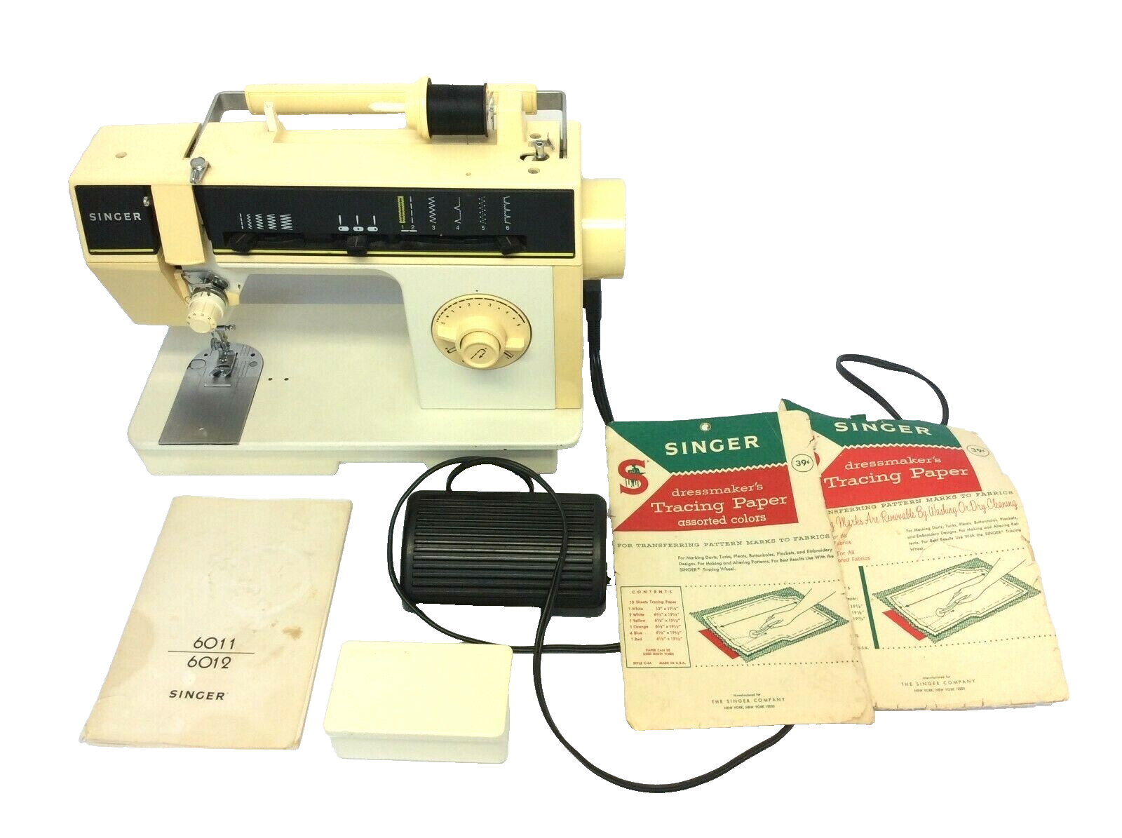 Singer 6012 C C91240376 120 Volts 60hz Brazil Sewing Machine