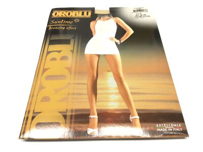 COLLANT SUNTIME BRONZING EFFECT OROBLU TG  I =S COLORE NUDE LOOK
