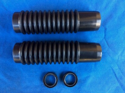 fits Honda CL100 NEW FRONT FORK BOOTS Gaiters REBUILD KIT