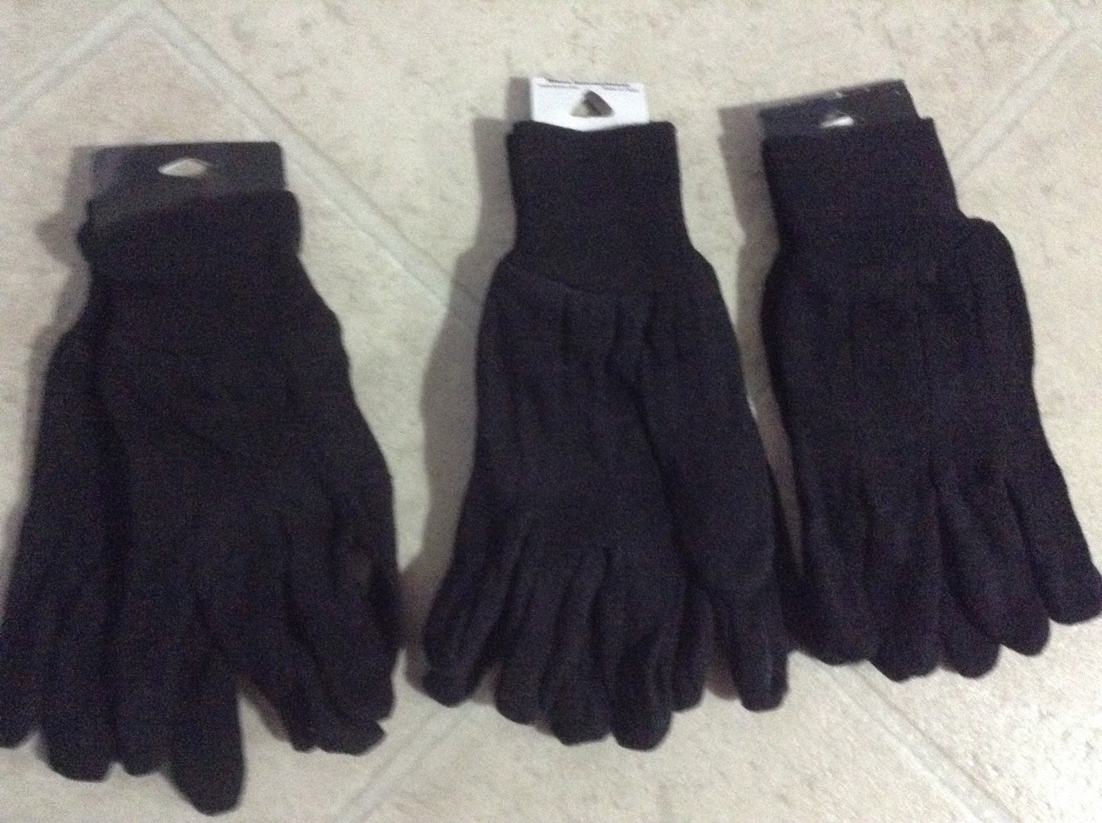 Jersey Multi-Purpose Gloves Large Black