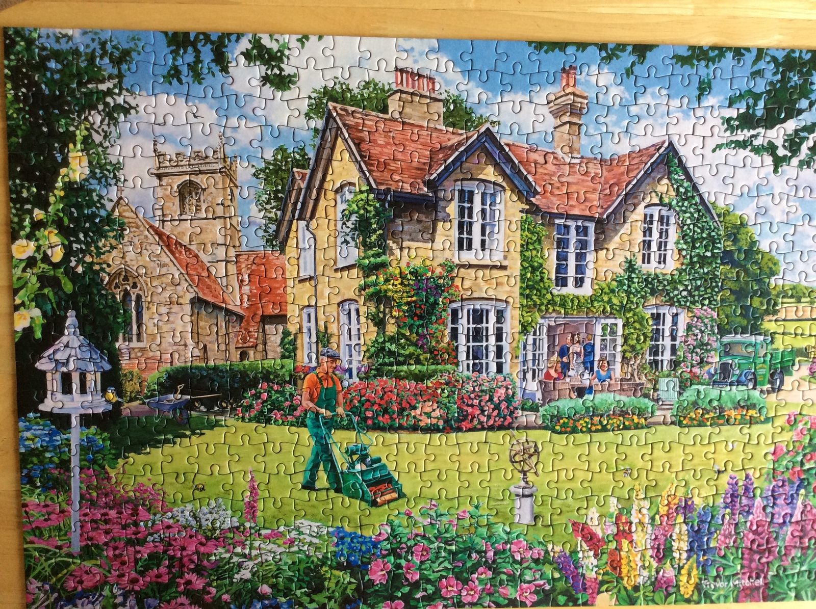 Gibsons Village Celebrations Jigsaw Puzzle (4x500 Piece) eBay