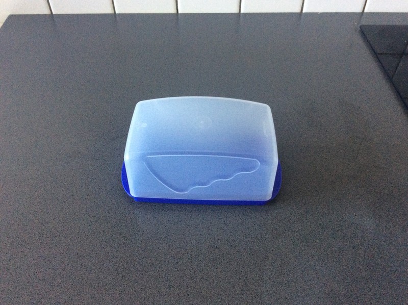 Tupperware Beurrier  Bleu  Neuf