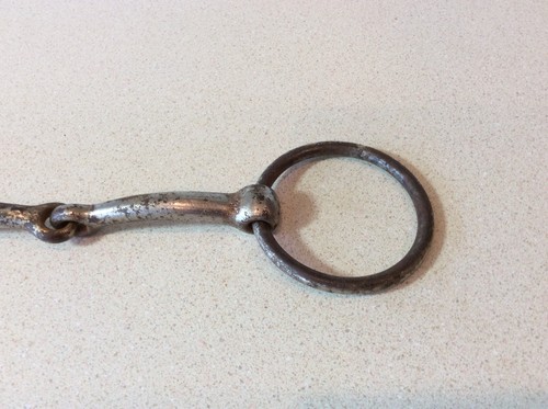 Antique/Vintage Iron Horse Harness Bit Antique Bit Bridle Old