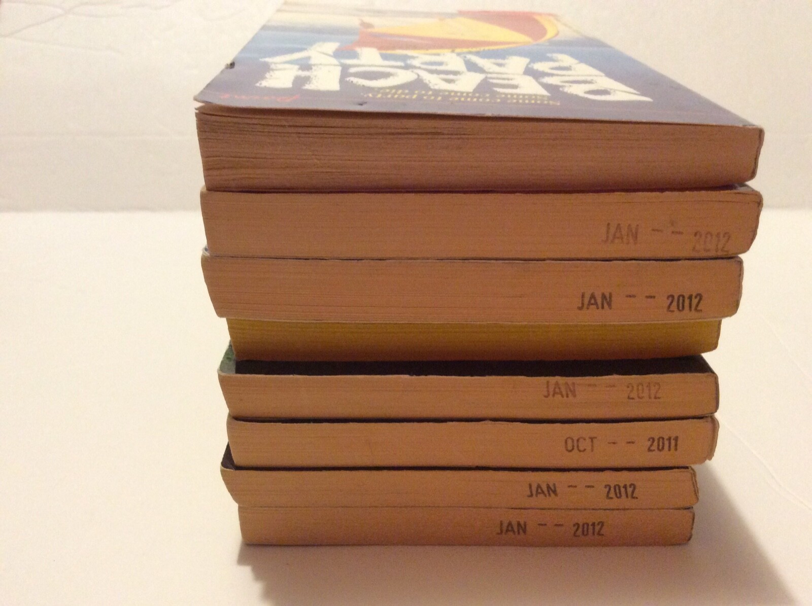 LOT OF 8 BOOKS R.L. STINE FEAR STREET / FEAR STREET NIGHTS / BEACH PARTY