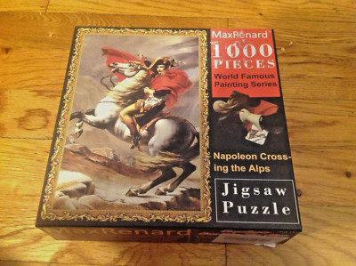 Max Renard Puzzle - Napoleon Crossing the Alps - NEW