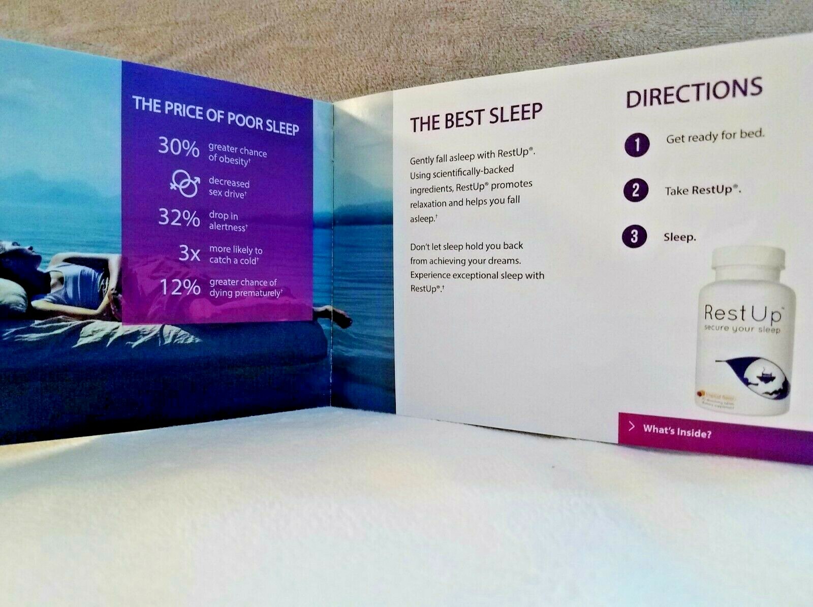 Restup relaxation aid 5 count with free shipping