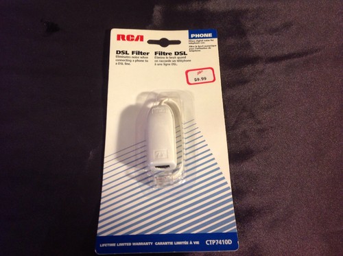 4 RCA DSL FILTER CTP7410D Telephone