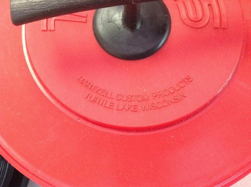Vintage Red 45 rpm Tote45 Carrying Carrier plus 50 45 rpm records