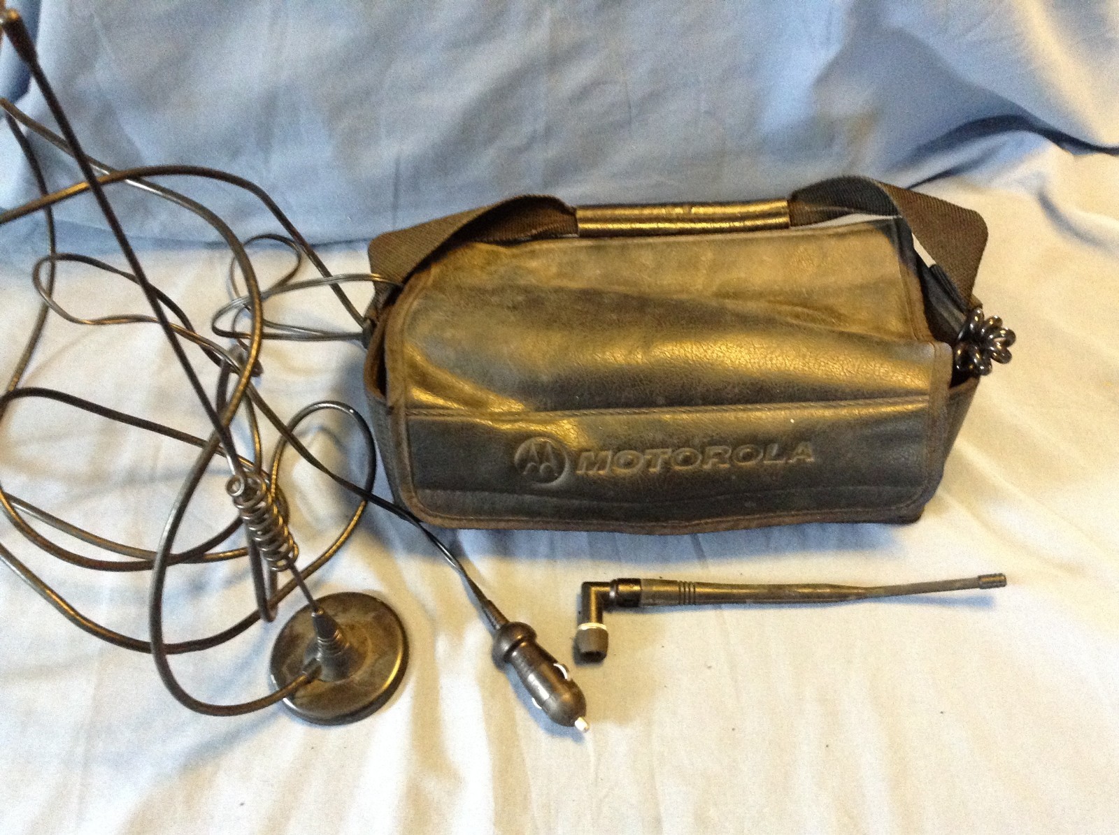 Vintage Motorola SCN2801AB  Bag Car Phone Cell Bag/Battery/Antenna/Car Charger