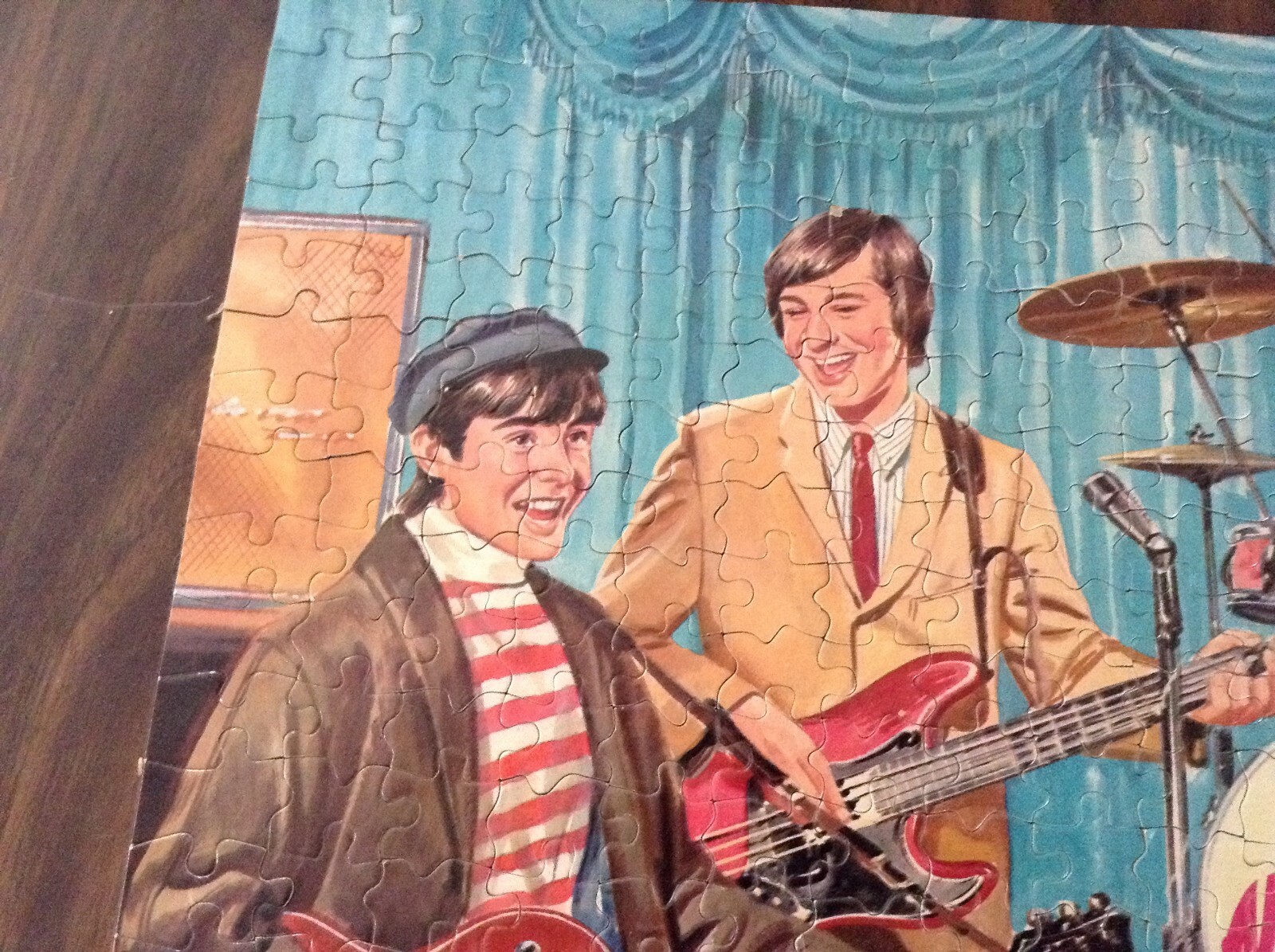 Vintage 1967 Fairchild MONKEES OFFICIAL MONKEE PUZZLE Jigsaw Complete 1580