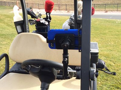 Golf Buddy PT4 Golf Cart Mount. Works on push carts too!