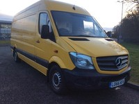 2017 Mercedes-Benz Sprinter 3.5t LWB High Roof Van PANEL VAN Diesel Manual