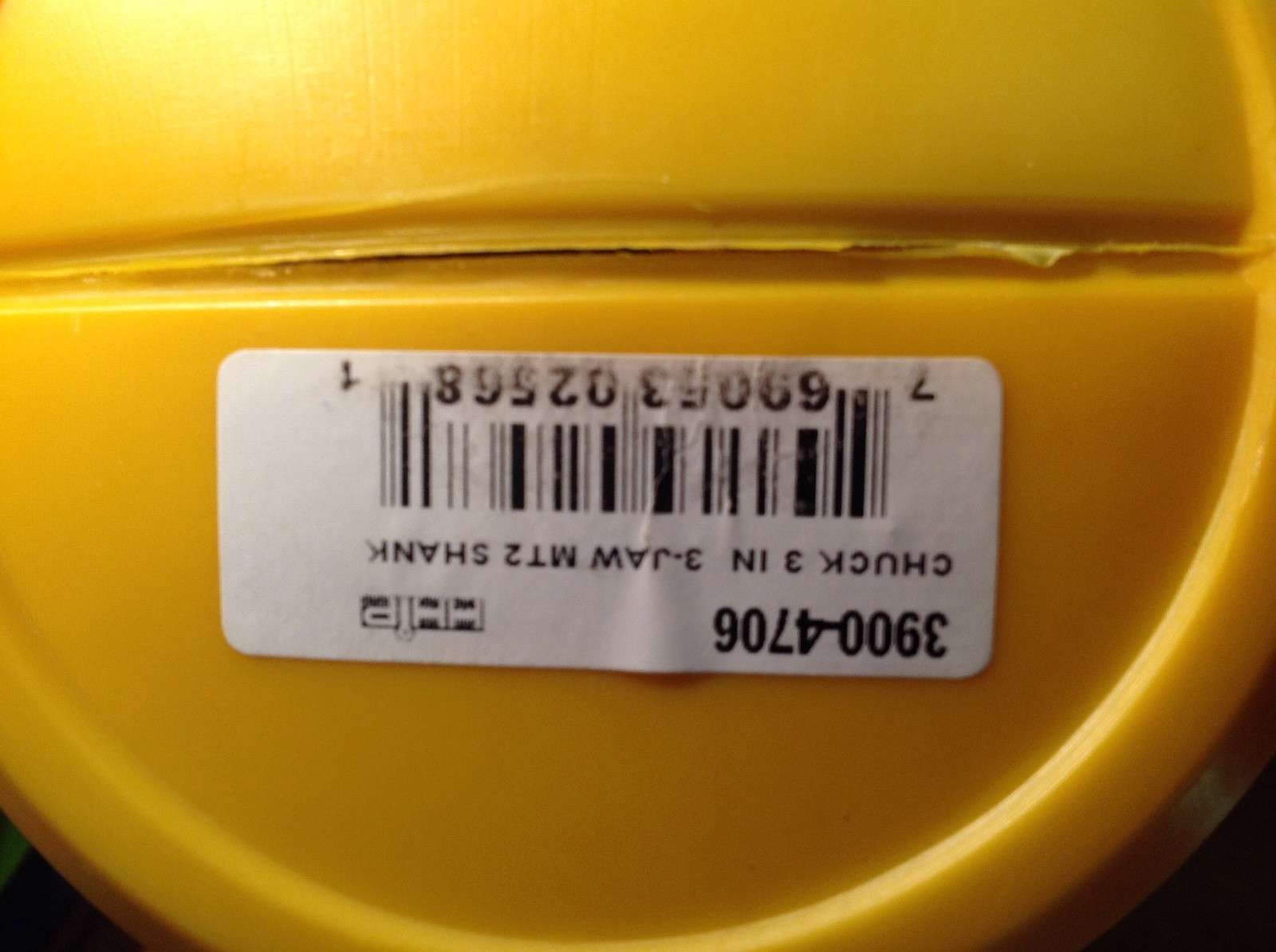 Chuck 3in 3 jaw MT2 Shank