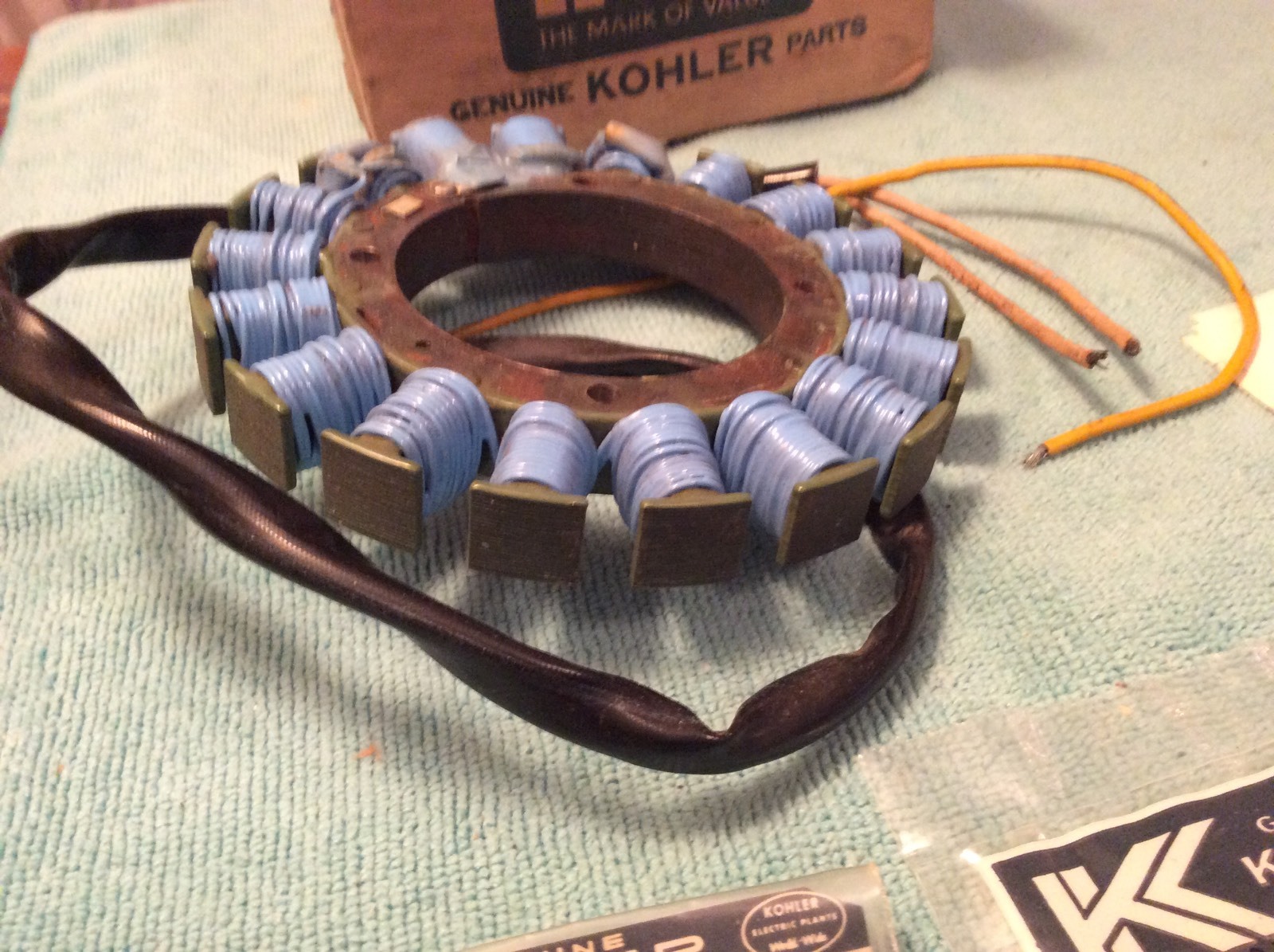 Genuine Kohler Stator Kit 15 Amp # 237879 No Longer Available - New-Old-Stock