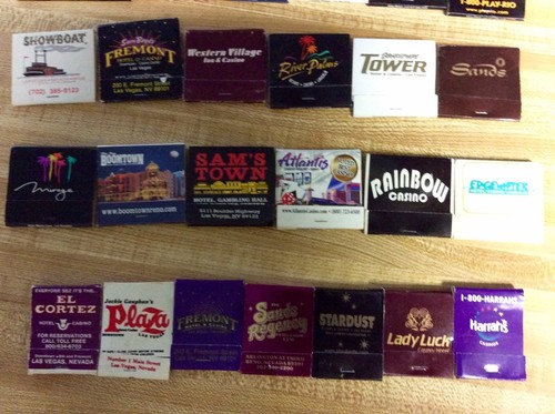 Various USA Casino Hotel Matchbooks Lot of 28 Some Closed Casinos Some Open