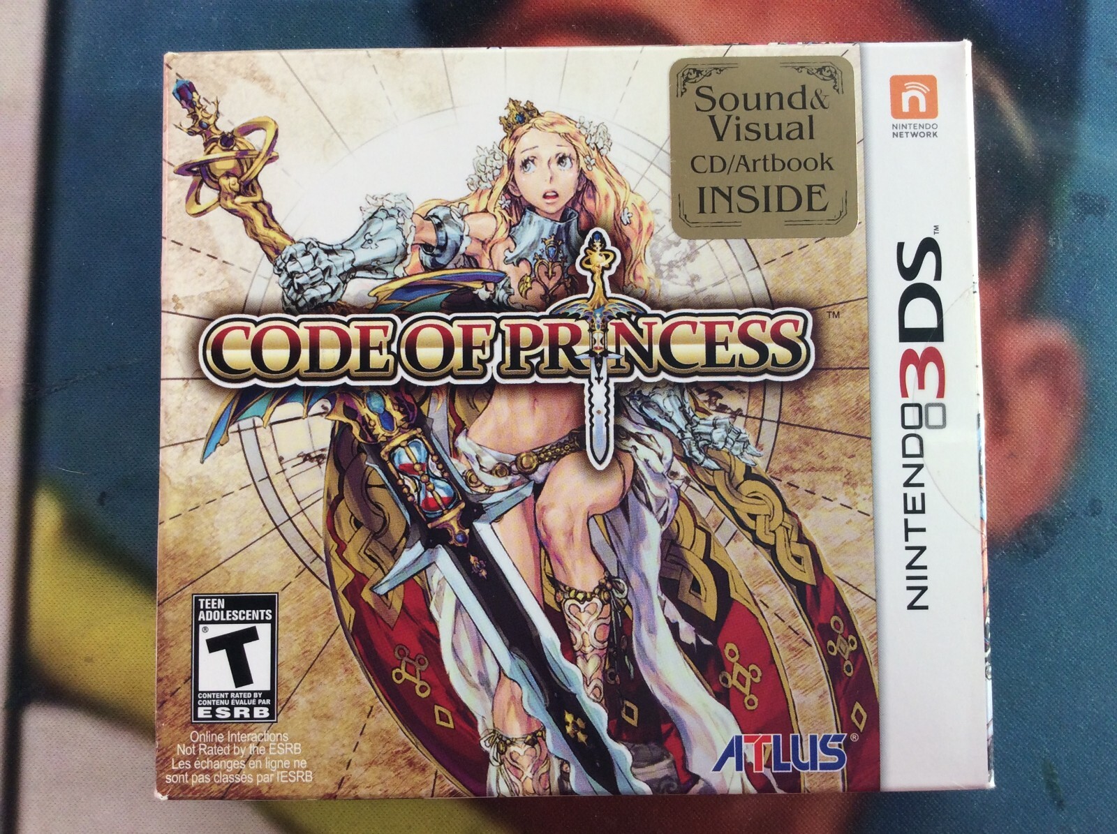 携帯用ゲームソフト CODE OF PRINCESS - 3DS tf8su2k CODE OF PRINCESS 3DS Agatsuma Nintendo 3DS From Japan