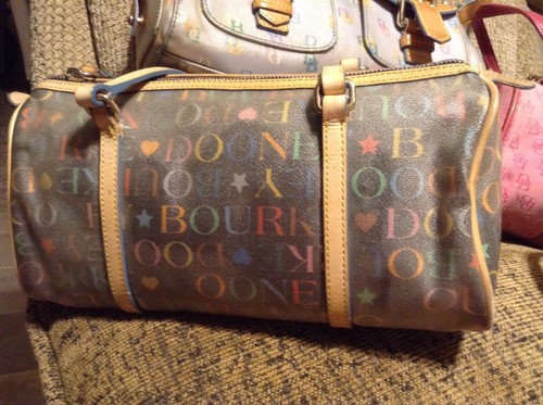lot of 6 Dooney & Bourke handbags preowned condition.