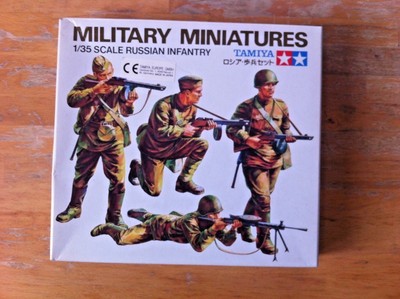 TAMIYA 35022 Military Miniatures RUSSIAN ARMY INFANTRY 1:35 vintage