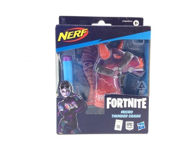 PISTOLA NERF FORTNITE HASBRO MICRO THUNDER CRASH 17341854