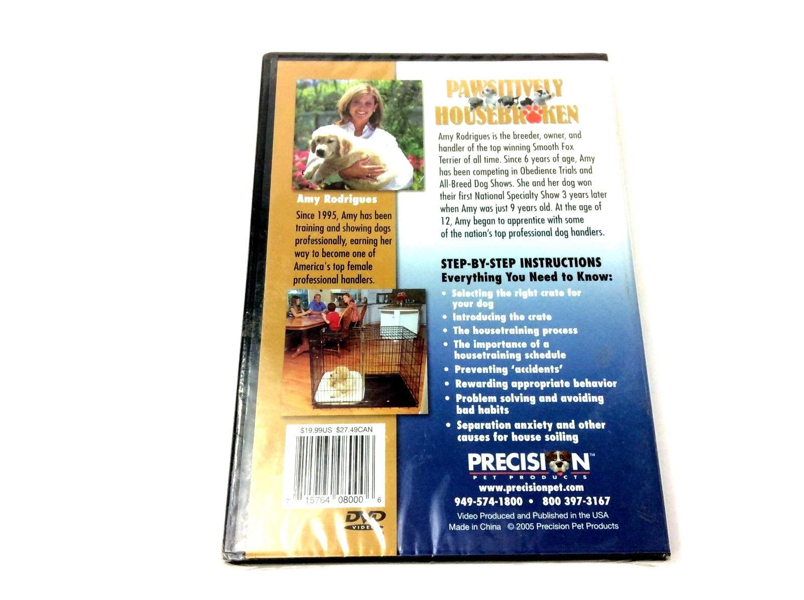 Pawsitively Housebroken Percision DVD New Sealed